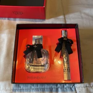 YSL Mon Paris Parfum Gift Set (1 oz - 30ml) & ( 0.33 oz - 10ml) New Open Box